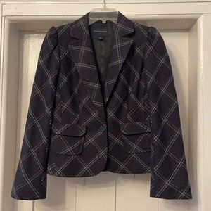 Banana republic flannel blazer